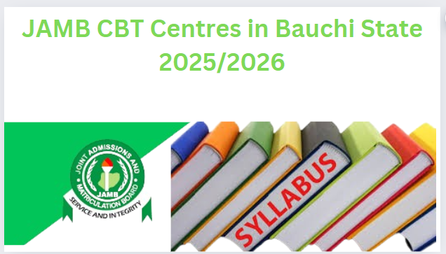 JAMB CBT Centres in Bauchi State 2025/2026