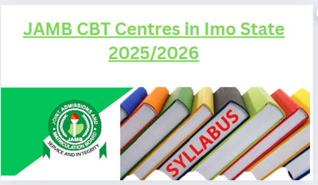 JAMB CBT Centres in Imo State 2025/2026