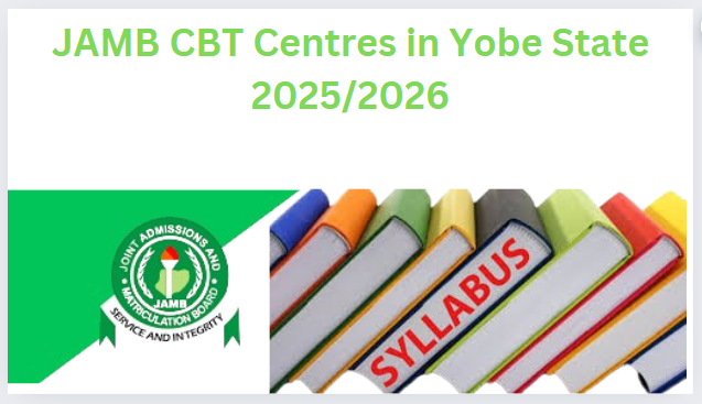 JAMB CBT Centres in Yobe State 2025