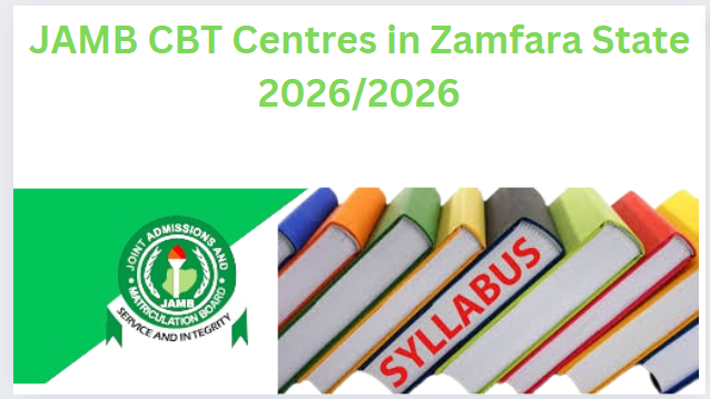 JAMB CBT Centres in Zamfara State 2025/2026