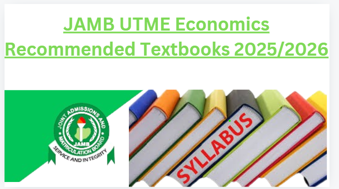 JAMB UTME Geography Recommended Textbooks 2025/2026