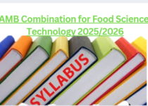 JAMB Combination for Food Science & Technology 2025/2026