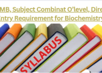 JAMB Subject Combination For Biochemistry 2025