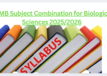 JAMB Subject Combination for Biological Sciences 2025/2026