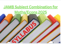 JAMB Subject Combination for Maths/Econs 2025