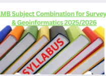 JAMB Subject Combination for Surveying & Geoinformatics 2025/2026