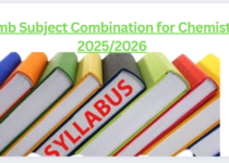 Jamb Subject Combination for Chemistry 2025/2026